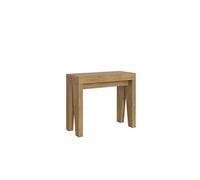 Console extensible 90x40/300 cm Naxy Chêne Nature -