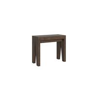 Console extensible 90x40/300 cm Naxy Noyer -