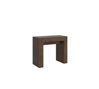 Console extensible 90x42/198 cm Modem Small Noyer -