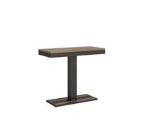 Console extensible Capital Small Evolution 90x40/196 cm, structure anthracite