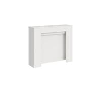 Console Extensible - ITAMOBY - Kiba - Blanc - 10 Places - Transformable en Table à Manger