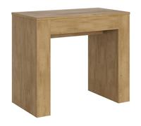 Console extensible - ITAMOBY - New Extra - Extensible 90→307 cm - Chêne Nature - Panneaux mélaminé