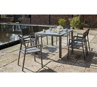 Console extensible Kocoon en aluminium : 2 à 12 places / Sans chaises