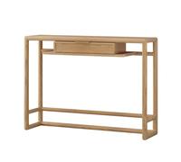 Console Extra-Longue de 47,24 Pouces avec tiroirs for entrée et Hall d'entrée(Natural)