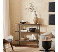 Console FSB67-WS, table d'entrée, buffet, table d'appoint étroite, table basse, table décorative, dimensions (L x H x P) : env. 110 x 86 x 25 cm SoBuy Table Console Bout de Canapé Table d'Appoint, Cou