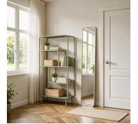 Console - HAPPY GARDEN - CAPUCINE - Vert kaki - Métal - L70 x P33 x H136 cm