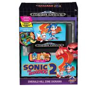 Console Heroes Mega Drive Cartouche Sonic the Hedgehog 2 Diorama Emerald Hill