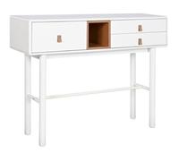 Home ESPRIT Console Jaune Blanc Bois MDF 120 x 35 x 90 cm