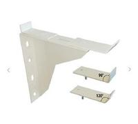 Console ING FIXATION lavabo collectif réglable large - 285 à 375 mm - A186302 Blanc G