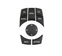 Console Intérieure Voiture CIC I-drive Bouton Commande Multimédia Pour BMW Pour X1 E84 Pour X5 Pour X6 E70/71/81/82/90/91/60/61 Boutons de Commutateur de Volant de Voiture(CD N Nav. Set)