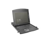 Digitus DS-72221-2GE - Console KVM avec commutateur KVM - 8 ports - allemand - 19" - rack-montable - 1920 x 1080 Full HD (1080p) @ 60 Hz - 1000:1 -