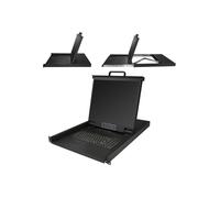 StarTech Console KVM Rack 1U 8 ports - LCD 19" - RKCONS1908K - USB+VGA