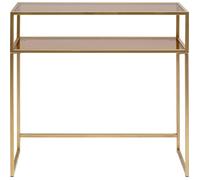 Console Loft 85x30cm dorée Kare Design