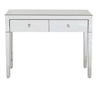 Console Luxury 100x40cm argentée Kare Design