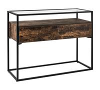 Console Mauk Bois Foncé Marron