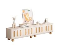 Console Média Meuble TV Moderne et Minimaliste, Meuble TV sur Pied avec Rangement for Salon Centre de Divertissement(160cm)