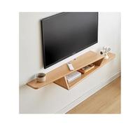 Console Média Support TV Flottant for Rangement sous téléviseur, unité TV Murale Moderne de 59,0 Pouces, Console de Divertissement Centrale en chêne, étagère TV Flottante for Salon, Chambre à Coucher