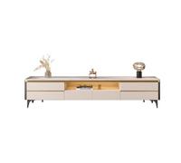 Console Média Table Basse Moderne et Simple en Ardoise, Combinaison de Meuble TV Domestique, Meuble TV léger de Luxe, Petit Appartement, Meuble de Sol en Bois Massif Centre de Divertissement