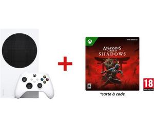 Console MICROSOFT XBOX SERIES S + Assassin's Creed Shadow