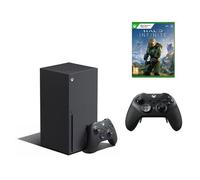 Console Microsoft Xbox Series X + Manette Xbox Elite + Halo Infinite