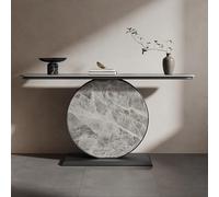 Console minimaliste moderne / à placer derrière un canapé,Table d'appoint console,structure en métal,Idéale pour les couloirs,entrées et halls d'entrée(E,150*30*80cm/59.1*11.8*31.5in)