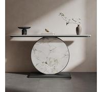 Console minimaliste moderne / à placer derrière un canapé,Table d'appoint console,structure en métal,Idéale pour les couloirs,entrées et halls d'entrée(A,150*30*80cm/59.1*11.8*31.5in)