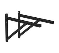 Console murale 750 mm - double paroi - Tecnovis TEC-DW-NOIR