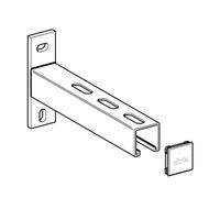 Console murale AK 41x41x2.0 perforée Lg 570mm Sikla