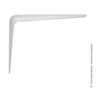 Console murale emboutie en acier 150x200 mm pour maintenir des étagères - TORBEL - 8021150