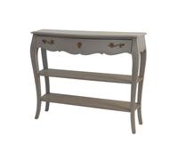 Console 1 tiroir grand modèle Murano gris - - Gris - Bois
