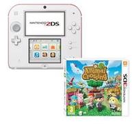 Console Nintendo 2DS Blanc + rouge + Animal Crossing Blanc Etat correct | Etat correct |Occasion ou Reconditionné, voir site marchand
