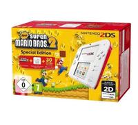Nintendo 2DS + New Super Mario Bos.2 console de jeux portables 8,97 cm (3.53") Écran tactile Wifi Blanc
