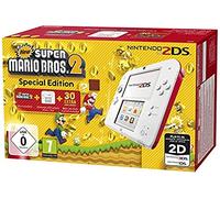 Console Nintendo 2DS - blanc & rouge + New Super Mario Bros. 2 - édition spéciale