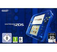 2DS Transparente Bleue