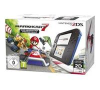Console Nintendo 2DS Noir et Bleu + Mario Kart 7 Préinstallé Bleu G