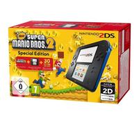 Nintendo Console 2DS - New Super Mario Bros. 2 - Noire et bleue