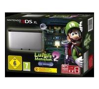 Console Nintendo 3DS XL Argent + Noir + Luigi's Mansion 2 Argent G