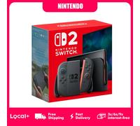 Console Nintendo Switch 2 avec 2 manettes Joy-Con, écran tactile de 7,9 pouces, stockage interne de 256 Go, TV, table, portable, 3 modes de jeu Dark Gray