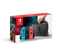 Console Nintendo Switch avec Joy-Con - rouge néon/bleu néon