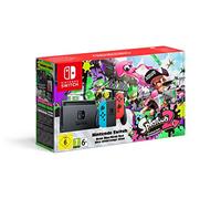 Console Nintendo Switch avec Joy-Con - rouge néon/bleu néon + Splatoon 2