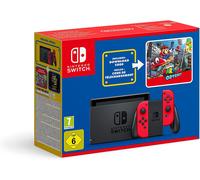 Nintendo Switch + Super Mario Odyssey console de jeux portables 15,8 cm (6.2") 32 Go Écran tactile Wifi Gris, Rouge