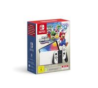 Nintendo Switch OLED (White) + Super Mario Bros. Wonder + Online Individual 12-Month console de jeux portables 17,8 cm (7") 64 Go Écran tactile Wifi Blanc
