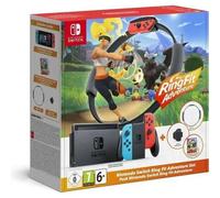 Console Nintendo Switch Ring Fit Adventure Set avec joy-con rouge fluo et Bleu néon