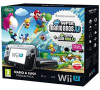 Console Nintendo Wii U 32 Gb black + New Super Mario Bros + New Super Luigi Bros - premium pack [import anglais]
