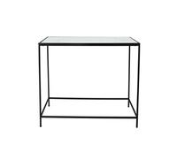 AltoBuy MOTSA - Console Plateau Verre Imitation Marbre