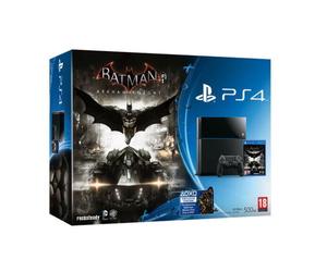 Console PlayStation 4 - jet black + Batman Arkham Knight