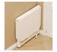 Console pliable à roulettes pour petits espaces Bureau de cuisine compact avec ailes extensibles Table d'appoint mobile polyvalente sur roulettes