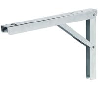 Console pliante en acier zingué 300 x 200 mm 75 - 150 kg par paire 287.55.930