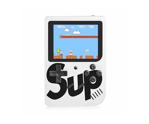 Console portable : Libérez le pouvoir de la nostalgie avec 400 jeux rétro classiques et une batterie longue durée (Blanche)