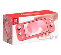 Console portable - NINTENDO - Switch Lite - Corail - 32 Go - Chargeur US d'origine